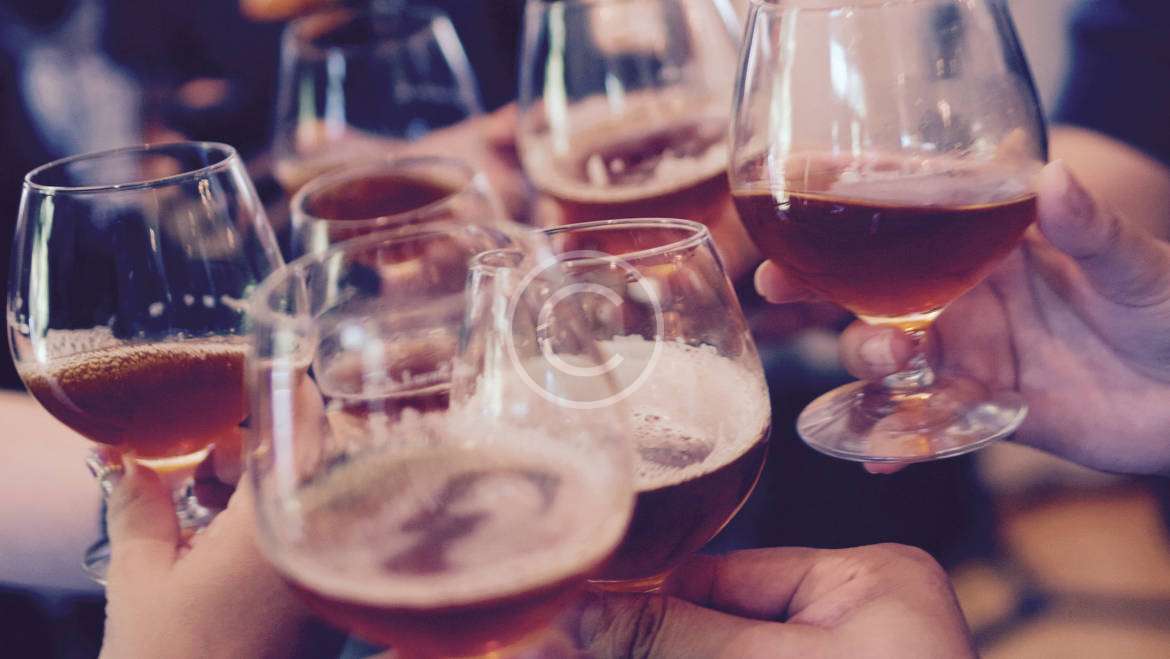 Party time with an old friend